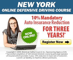 Defensive Driving Courses in NY